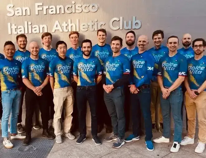 [ Sponsor appreciation week 
@sfitalianathleticclub ]

Shoutout to Our Amazing Sponsor!

For the past 3 years, the San Francisco Italian Athletic Club has been more than just a sponsor - they’ve been a part of our cycling family.

From cheering us on at races to supporting our passion for the ride, their dedication to community, teamwork, and excellence mirrors everything we stand for.

Grazie mille, SFIAC, for keeping us rolling strong and inspiring us to reach new heights! Here’s to many more miles together.

P.S. Did you know? SFIAC is also a perfect spot to host your events, parties, and special celebrations!
If you’re looking for a venue with heart, history, and great vibes, they’ve got you covered.
•
•
•
•
•
#SFIAC
#CyclingCommunity #ThankYouSponsor #SanFranciscoCycling #GrazieMille #EventVenue #PartyPlanning