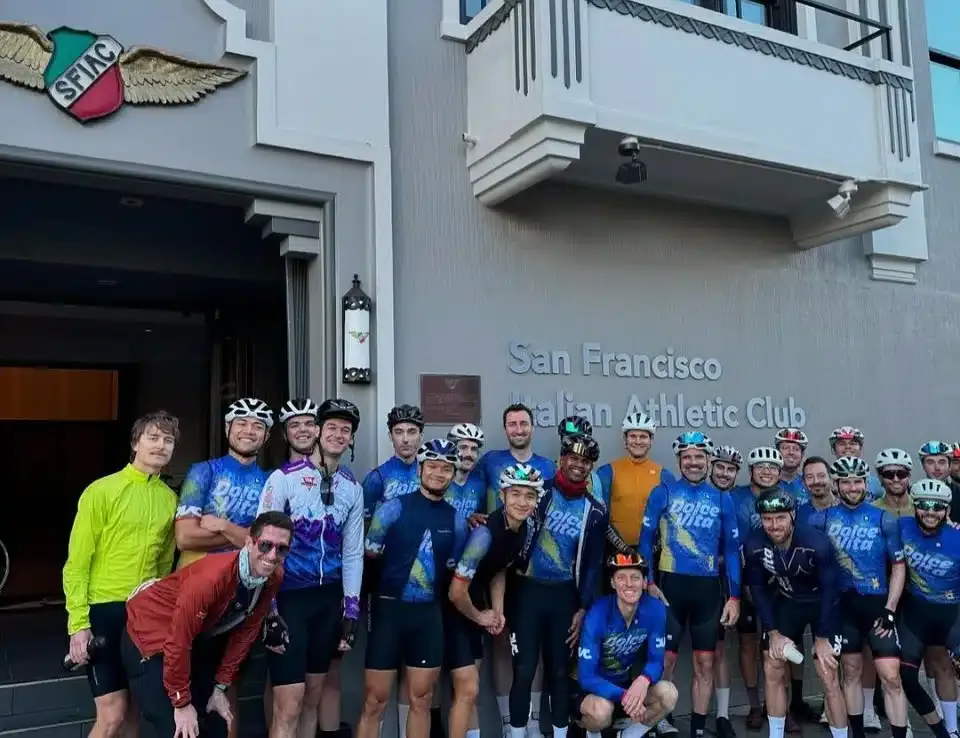 [ Sponsor appreciation week 
@sfitalianathleticclub ]

Shoutout to Our Amazing Sponsor!

For the past 3 years, the San Francisco Italian Athletic Club has been more than just a sponsor - they’ve been a part of our cycling family.

From cheering us on at races to supporting our passion for the ride, their dedication to community, teamwork, and excellence mirrors everything we stand for.

Grazie mille, SFIAC, for keeping us rolling strong and inspiring us to reach new heights! Here’s to many more miles together.

P.S. Did you know? SFIAC is also a perfect spot to host your events, parties, and special celebrations!
If you’re looking for a venue with heart, history, and great vibes, they’ve got you covered.
•
•
•
•
•
#SFIAC
#CyclingCommunity #ThankYouSponsor #SanFranciscoCycling #GrazieMille #EventVenue #PartyPlanning