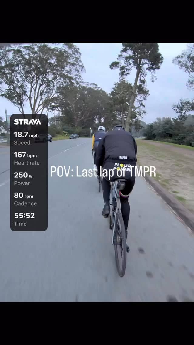 @dolce_vita_cycling is bringing TMPR back! TMPR stands for Tuesday Morning Park Ride, a group ride with a unique format: the group does five laps of Golden Gate Park with a "drop section" for riders to throw down and sprints for a "point" every lap on JFK drive. Riders usually regroup on Middle drive before resuming shenanigans with the right turn onto JFK. Hosted the first Tuesday of every month, meeting at the intersection of Overlook Dr and Transverse Dr, the ride attracts experinced racers and competitive locals. See you there! 

#ncnca #bayareacycling #critracing #groupride